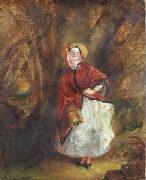 William Powell Frith Dolly Varden by William Powell Frith Germany oil painting artist